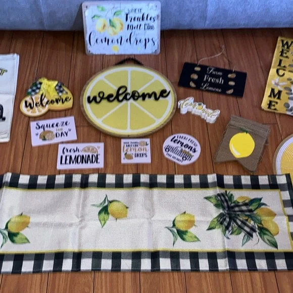 Lemon 🍋 Decorations selling all together
Brand New. Perfect for summer - Picture 9 of 12